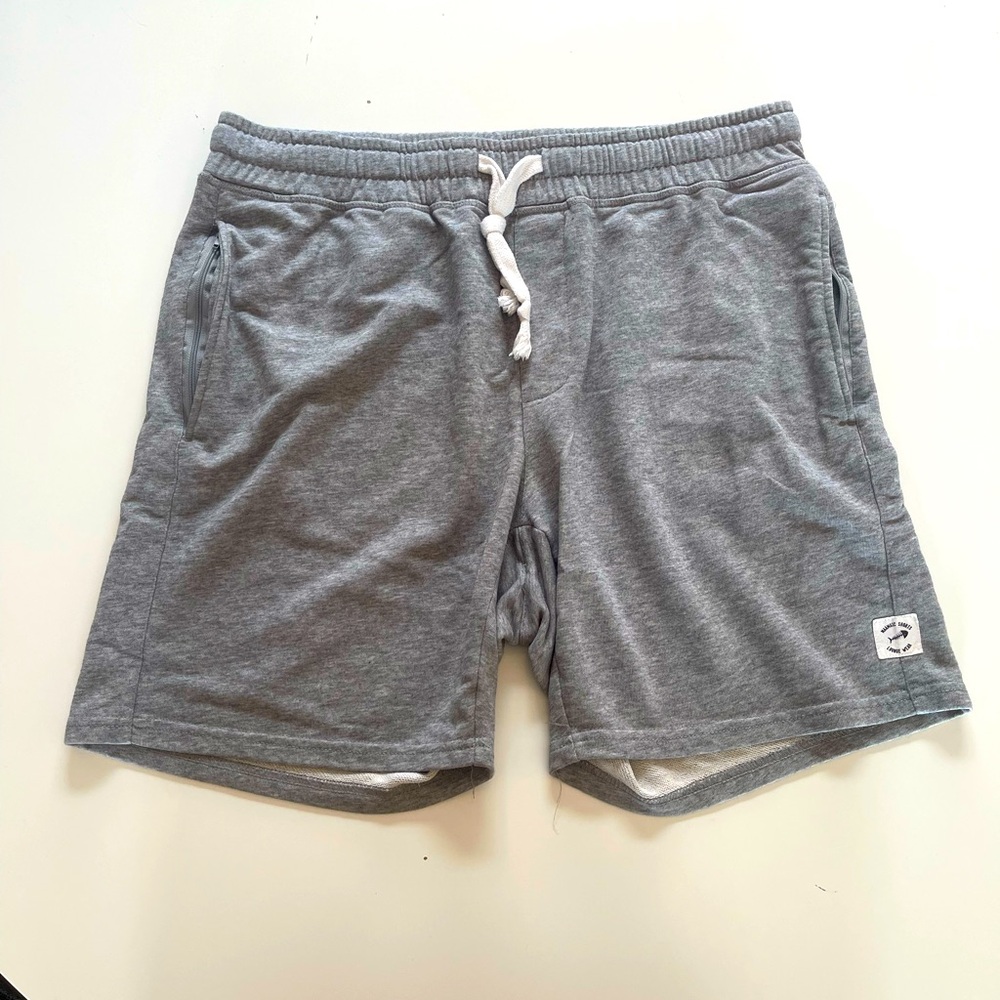 Grey cotton shorts